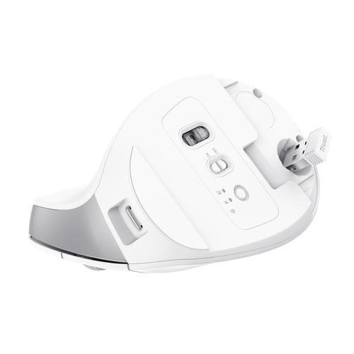 Trust BAYO+ ERGONOMIC WIRELESS MOUSE WHITE