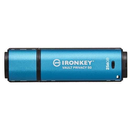 Kingston 256GB IronKey Vault Privacy 50 AES-256 Encrypted FIPS 197