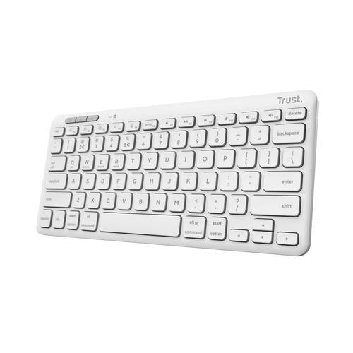 Trust LYRA COMPACT WIRELESS KEYBOARD WHT US