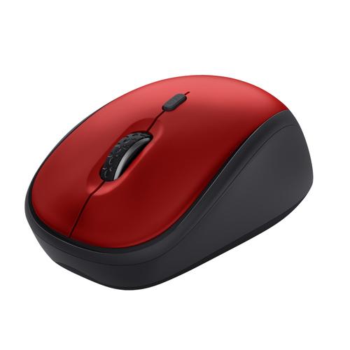 Trust YVI+ WIRELESS MOUSE ECO RED