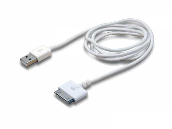 Conceptronic CUSBCAR2ASET Apple-kabel met autotabletlader, 2A