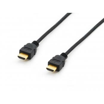 Equip 119374 High Speed HDMI2.0 Cable w/ Ethernet, 4K@50/60Hz (2160p) HDR, M/M, RJ-45, 15m, Black