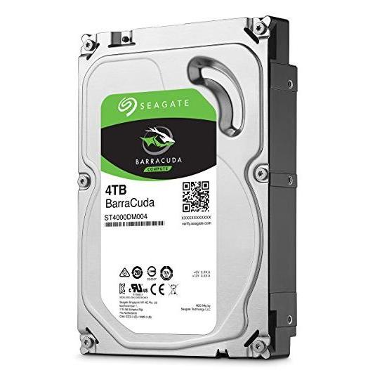 Seagate ST4000DM004 Barracuda HDD 4TB, 3.5