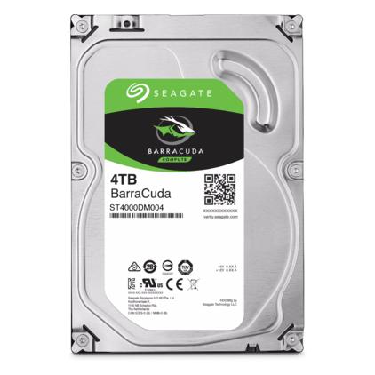 Seagate ST4000DM004 Barracuda HDD 4TB, 3,5