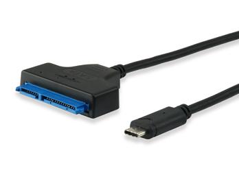 Equip 133456 USB Type C Male to SATA Male Adapter, 50cm