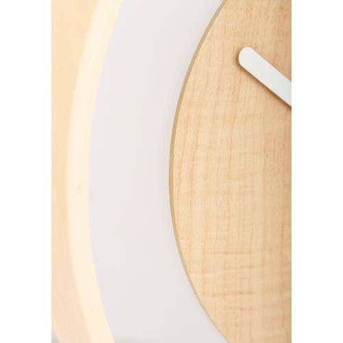 NeXtime klok 3046 Wood Loop, Ø30 cm, Wall, Wood