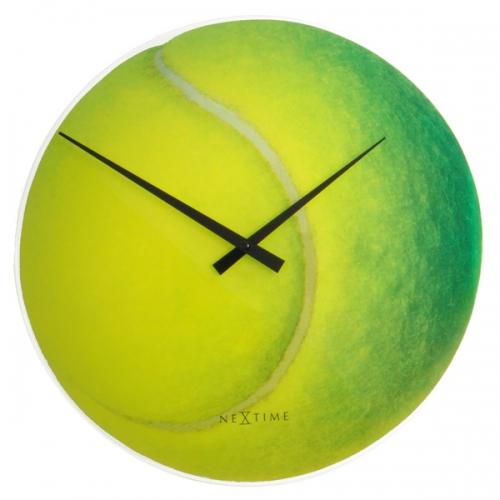 NeXtime klok 8803 Roger, Ø30 cm,  Wall, Yellow