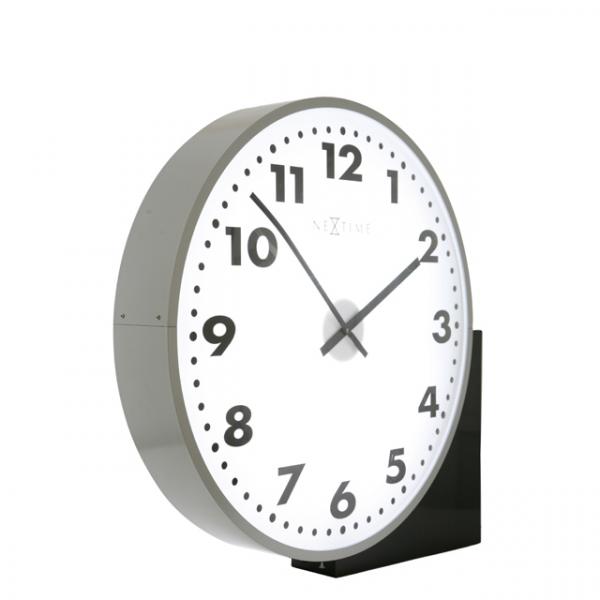 NeXtime klok 2509, Ø90 cm, Outdoor, Roman/ Arabic, Double sided