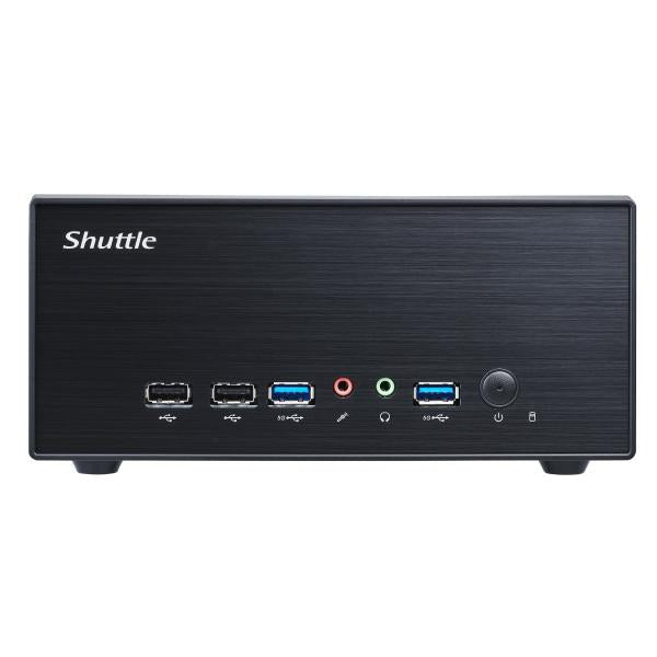 Shuttle XH510G2 XPC Slim PC Barebone, Intel H510, LGA1200, 2x DDR4 (max.64GB) 2.5