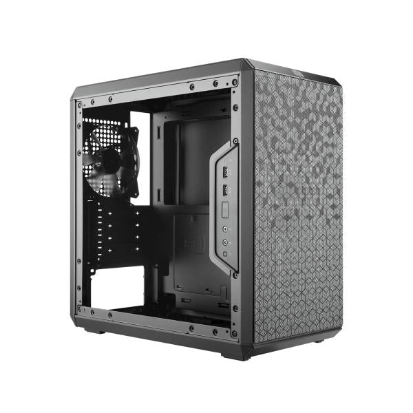 Cooler Master Q300LV2-KGNN-S00 Q300L V2 Mini Tower, Micro-ATX/ Mini-ITX, Black, 120mm/ 140mm, USB3.0