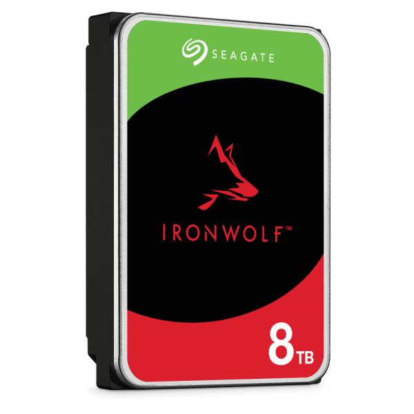 Seagate ST8000VN002 IronWolf Desktop HDD, 8 TB, 3.5