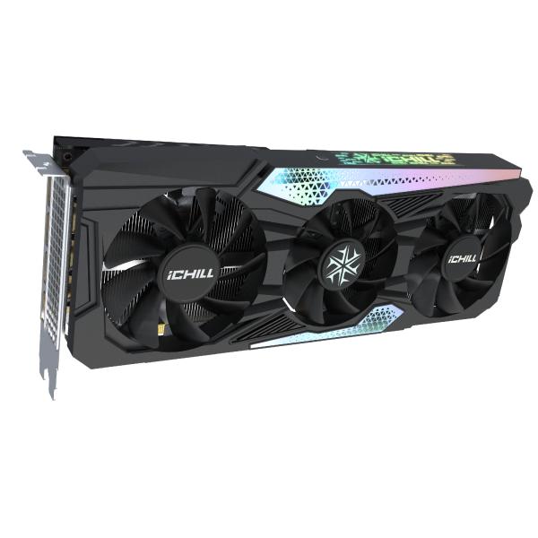 INNO3D C406T3-08D6X-17113389 GeForce RTX 4060 Ti iChill X3, 8GB GDDR6, 128-bit, 2595, 18Gbps