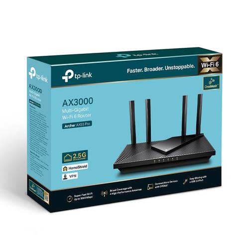 TP-Link AX3000 Dual-Band Wi-Fi 6 Router