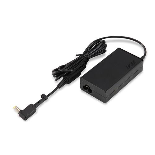 Acer Acer Stroom Adapter - 65W (5 5phy) 19V - EU/UK Power Cord - zwart