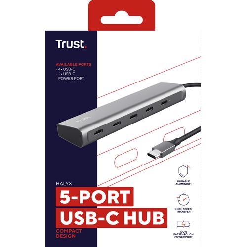 Trust HALYX 5 PORT USB-C HUB