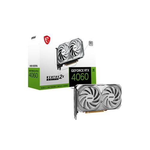 MSI VGA RTX 4060 VENTUS 2X WHITE 8G OC