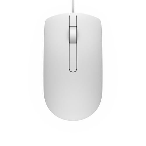 Dell MOUSE : Dell MS116 USB Wired Optical\White