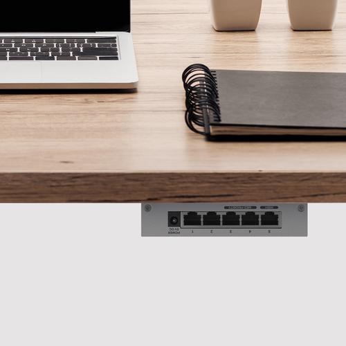 ZYXEL 5-Port Desktop Gigabit Ethernet Switch - metal housing