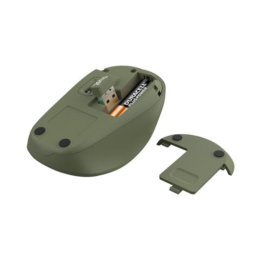 Trust YVI+ WIRELESS MOUSE ECO GREEN