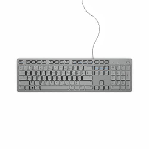 Dell Dell Multimedia Keyboard-KB216 - US International (QWERTY) - Grey (-PL) QWERTY