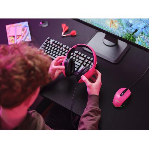 Trust GXT415P ZIROX HEADSET PINK