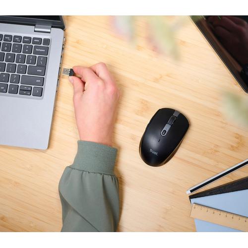 Trust OZAA COMPACT WIRELESS MOUSE BLACK