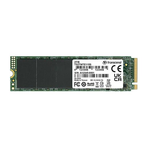 Transcend 2TB M.2 2280 PCIe Gen3x4 NVMe TLC DRAM-less