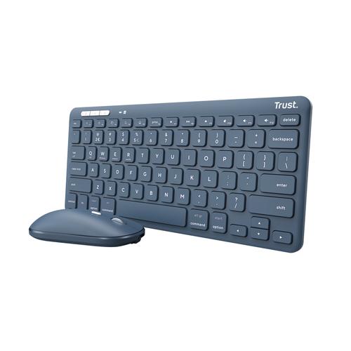 Trust LYRA WL KEYBOARD & MOUSE BLUE US