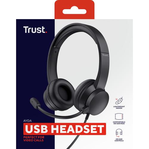 Trust AYDA USB PC HEADSET