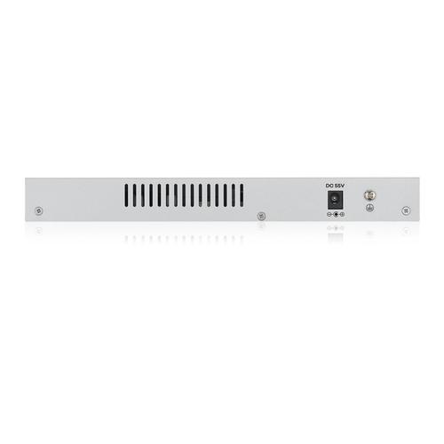 ZYXEL Zyxel GS1200-8HP - 8 Port Gigabit PoE+ webmanaged Switch - 4x PoE - 60 Watt