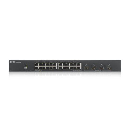 ZYXEL XGS1930-28- 28 Port Smart Managed Switch- 24x Gigabit Copper and 4x 10G SFP+- hybrid mode- standalone or NebulaFlex Cloud