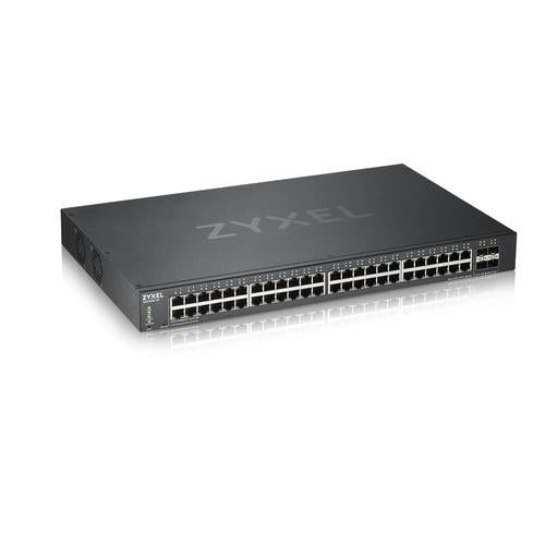 ZYXEL XGS1930-52- 52 Port Smart Managed Switch- 48x Gigabit Copper and 4x 10G SFP+- hybrid mode- standalone or NebulaFlex Cloud