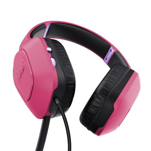 Trust GXT415P ZIROX HEADSET PINK