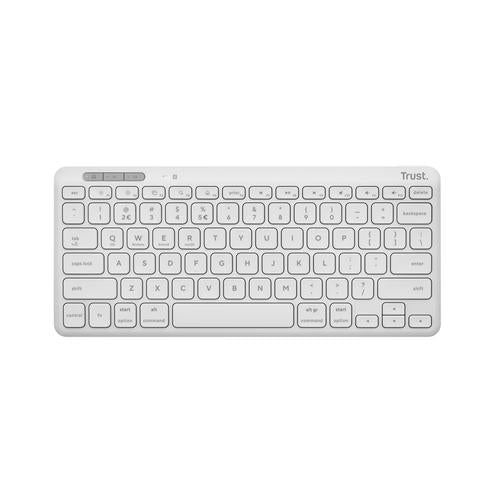 Trust LYRA COMPACT WIRELESS KEYBOARD WHT US