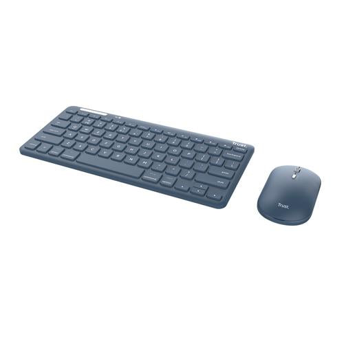 Trust LYRA WL KEYBOARD & MOUSE BLUE US