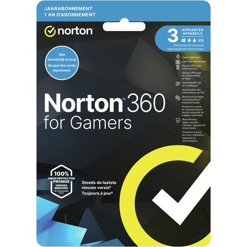 Norton FPP:Norton 360\Gamers\50GB\1 User\ 3 Dev\12M\Attached bundle\Empower\Non-subscription