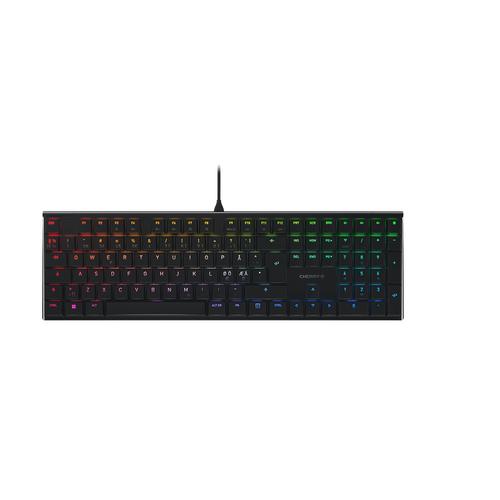 Cherry MX 10.0N RGB Mech Keyboard Corded MX LPspeed Black