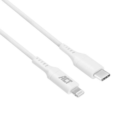 ACT USB-C Lightning Cable for Apple 2.0m MFI official Apple Certified