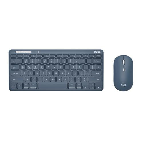 Trust LYRA WL KEYBOARD & MOUSE BLUE US