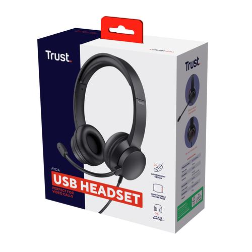 Trust AYDA USB PC HEADSET