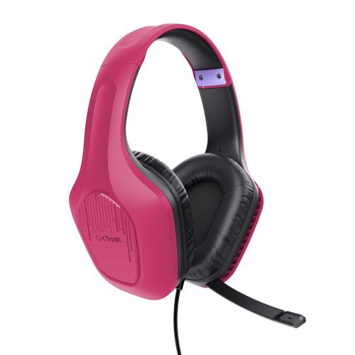 Trust GXT415P ZIROX HEADSET PINK