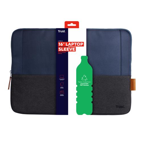 Trust LISBOA 16i LAPTOP SLEEVE - BLUE