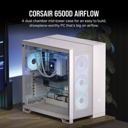 Corsair 6500D AIRFLOW Mid-Tower PC Case White