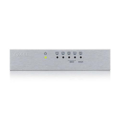 ZYXEL 5-Port Desktop Gigabit Ethernet Switch - metal housing