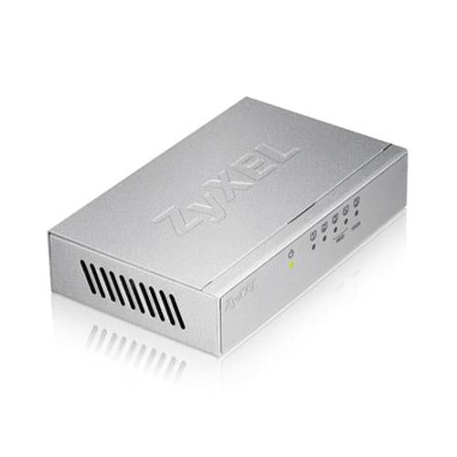 ZYXEL 5-Port Desktop Gigabit Ethernet Switch - metal housing